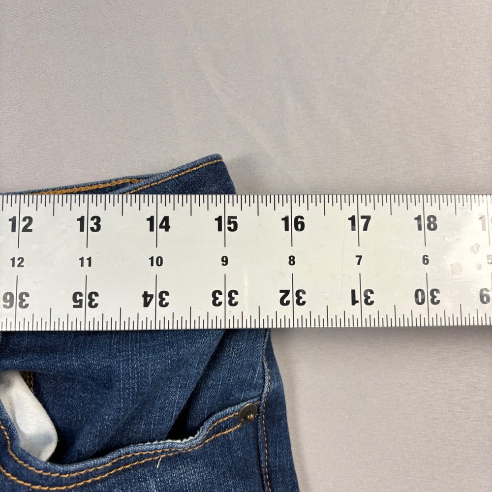 Aeropostale Flex Effects Jean Shorts Womens Size 10 High Rise - Picture 8 of 8